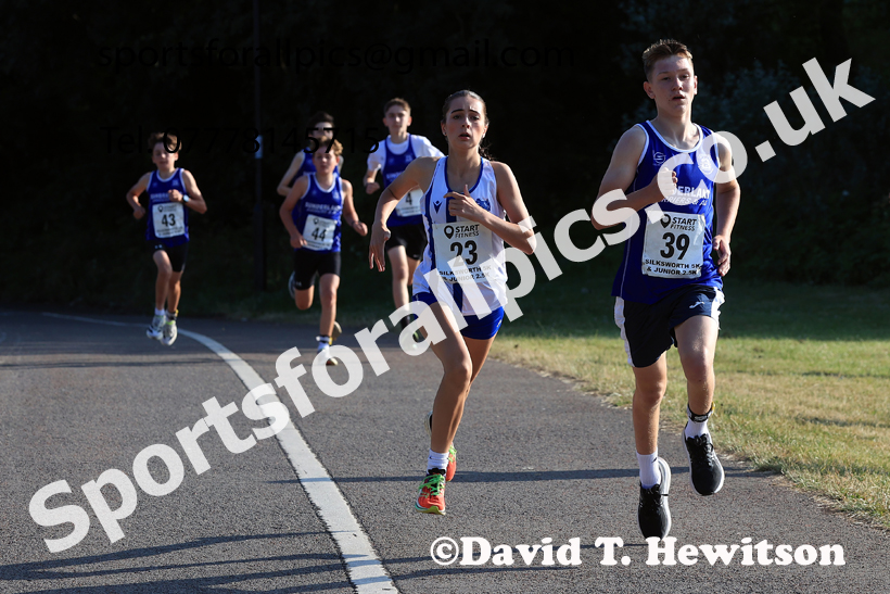 Young athletes, 2026 Sunderland 5k, Silksworth, Sunderland. Photo: David T. Hewitson/Sports for All Pics